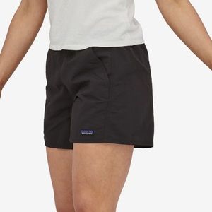 Women’s Black Patagonia Baggies size S 5”